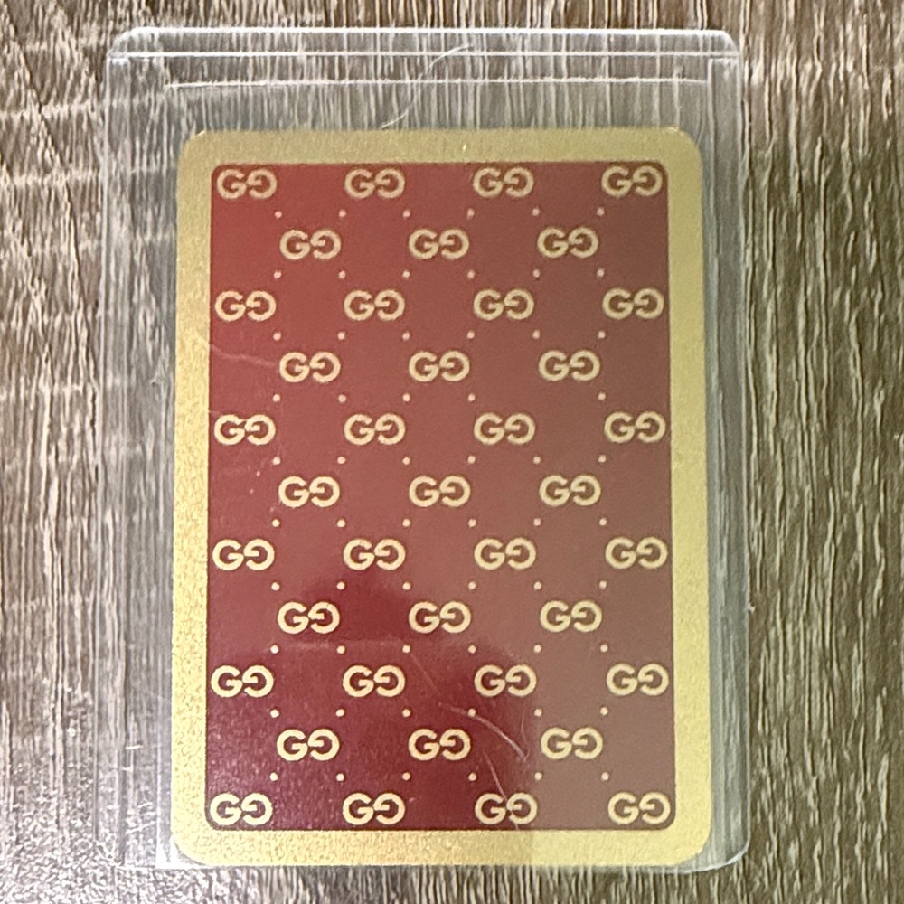 Gucci Vintage Playing Cards - Blue and Red - Picture 6 of 7